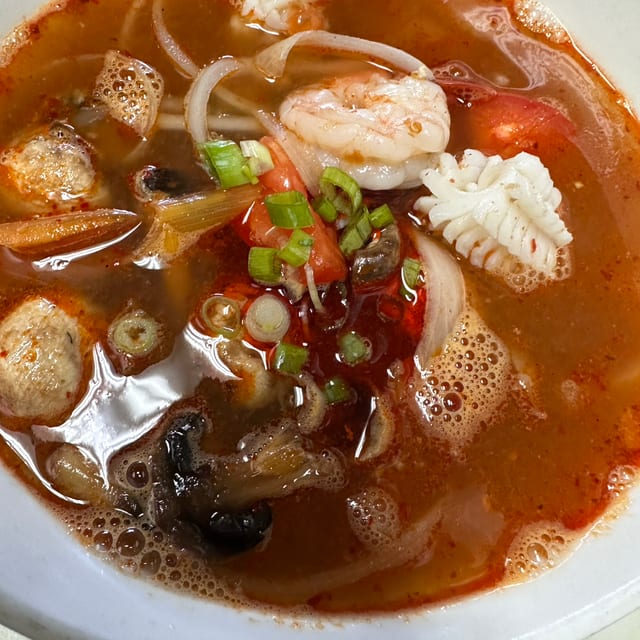 Tom Yum Soup.