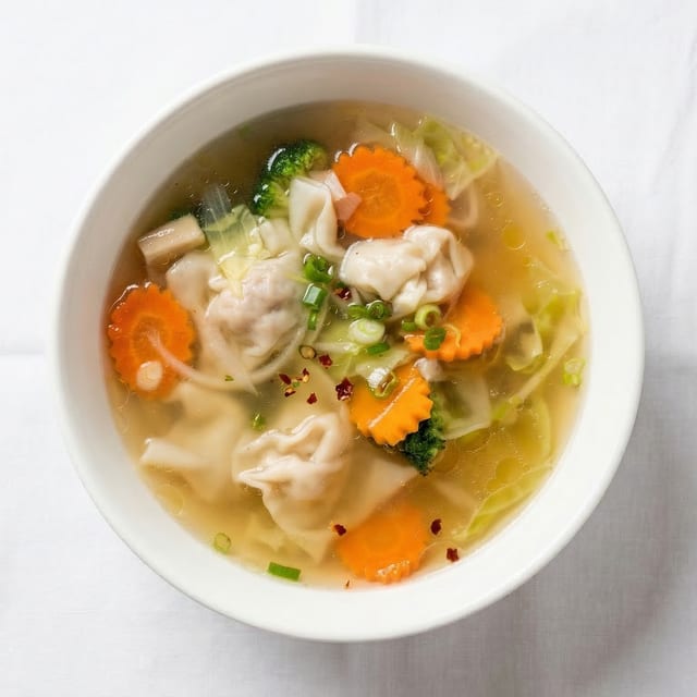 Won Ton Soup.
