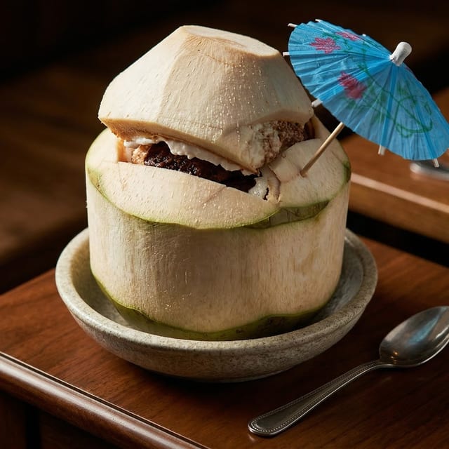 Fresh Coconut Juice.