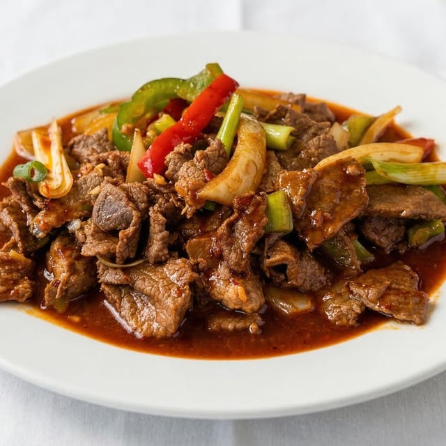 Bangkok Pepper Steak.