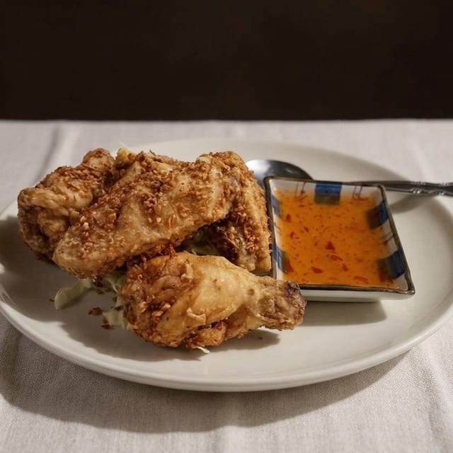 Garlic Wings (5pcs).