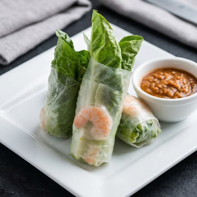 Fresh Spring Rolls (4pcs).