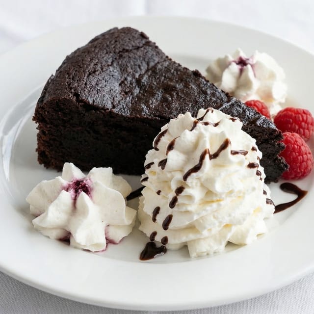 Homemade Chocolate Cake.