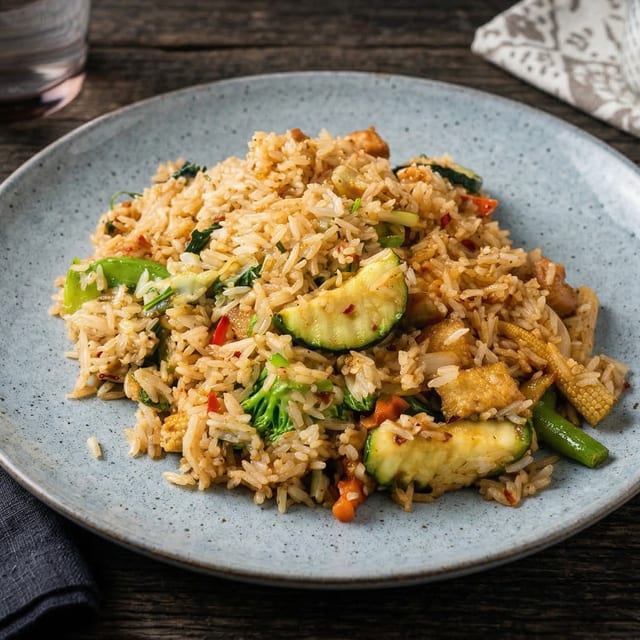 Basil Fried Rice.