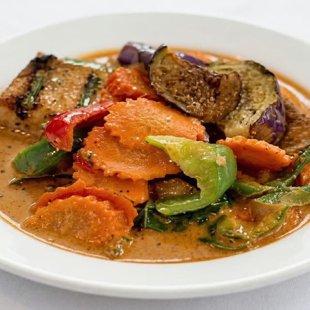 Salmon Curry.