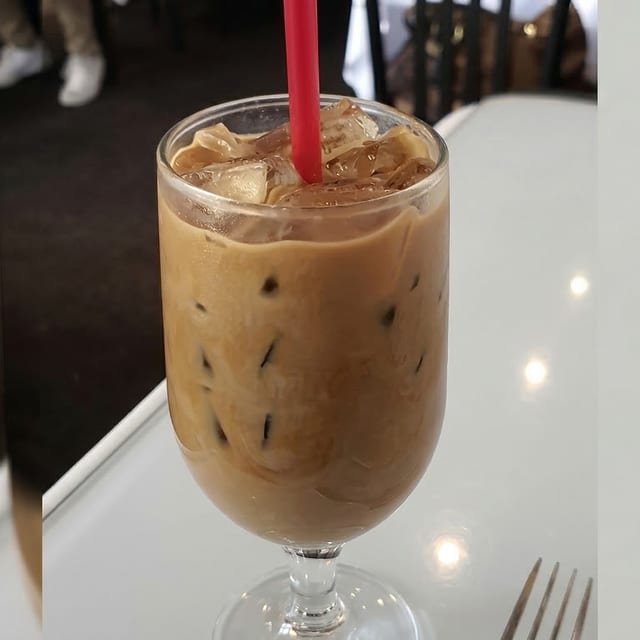 Thai Ice Coffee.